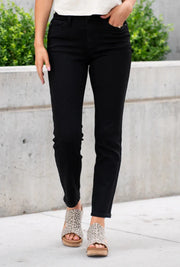 Judy Blue Black Boyfriend Jeans