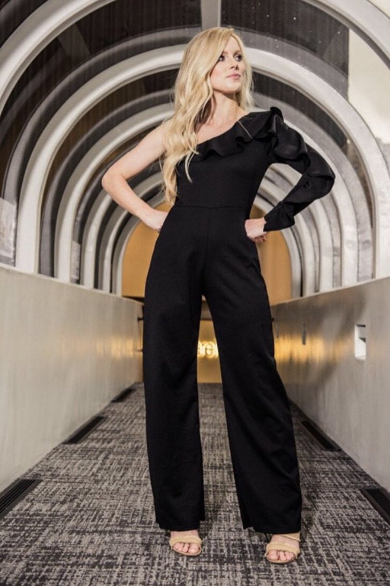 Midnight Kisses Jumpsuit - Bellamie Boutique