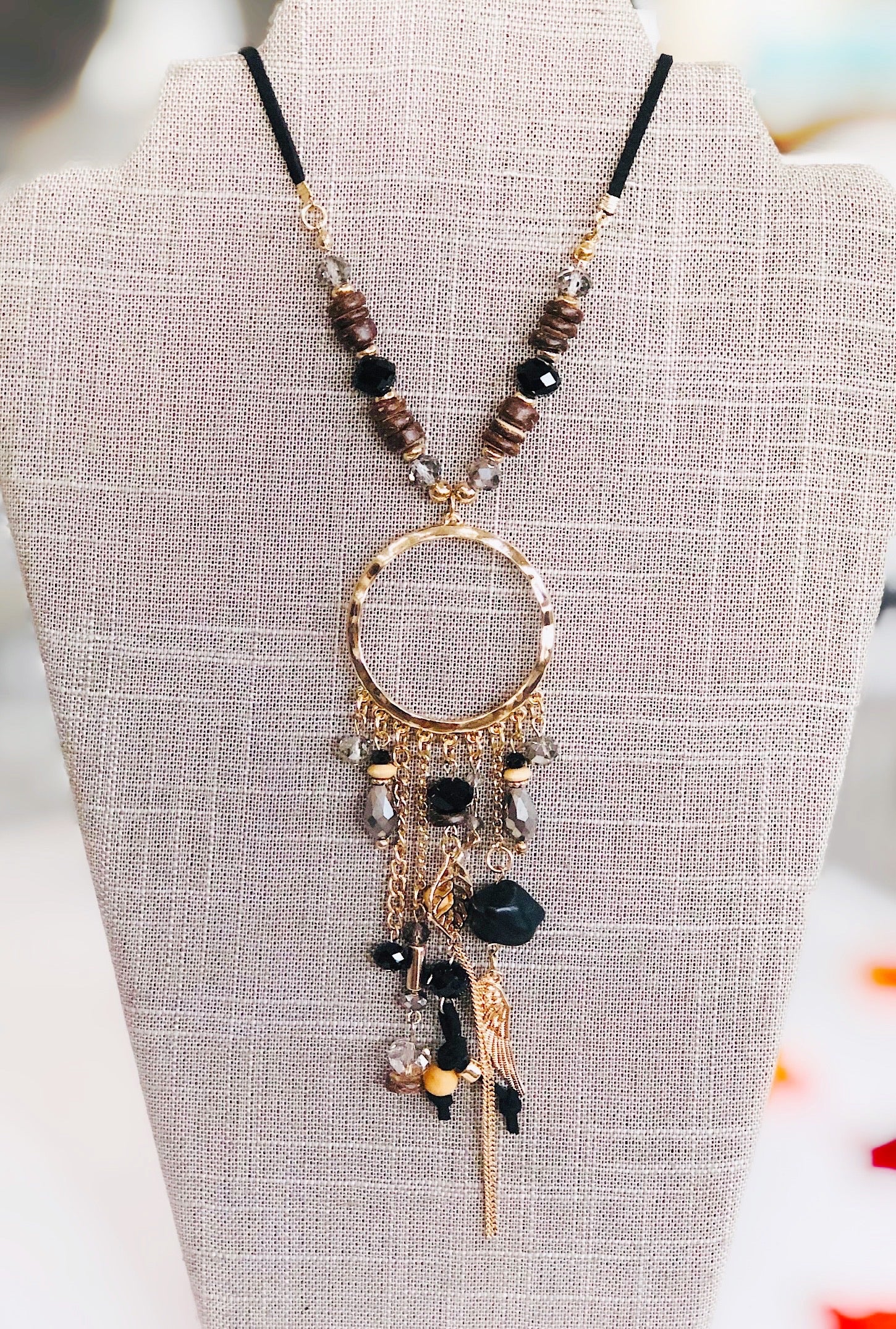 Fall Nights Statement Necklace - Bellamie Boutique