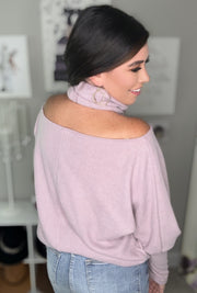 Lavender Halter Sweater