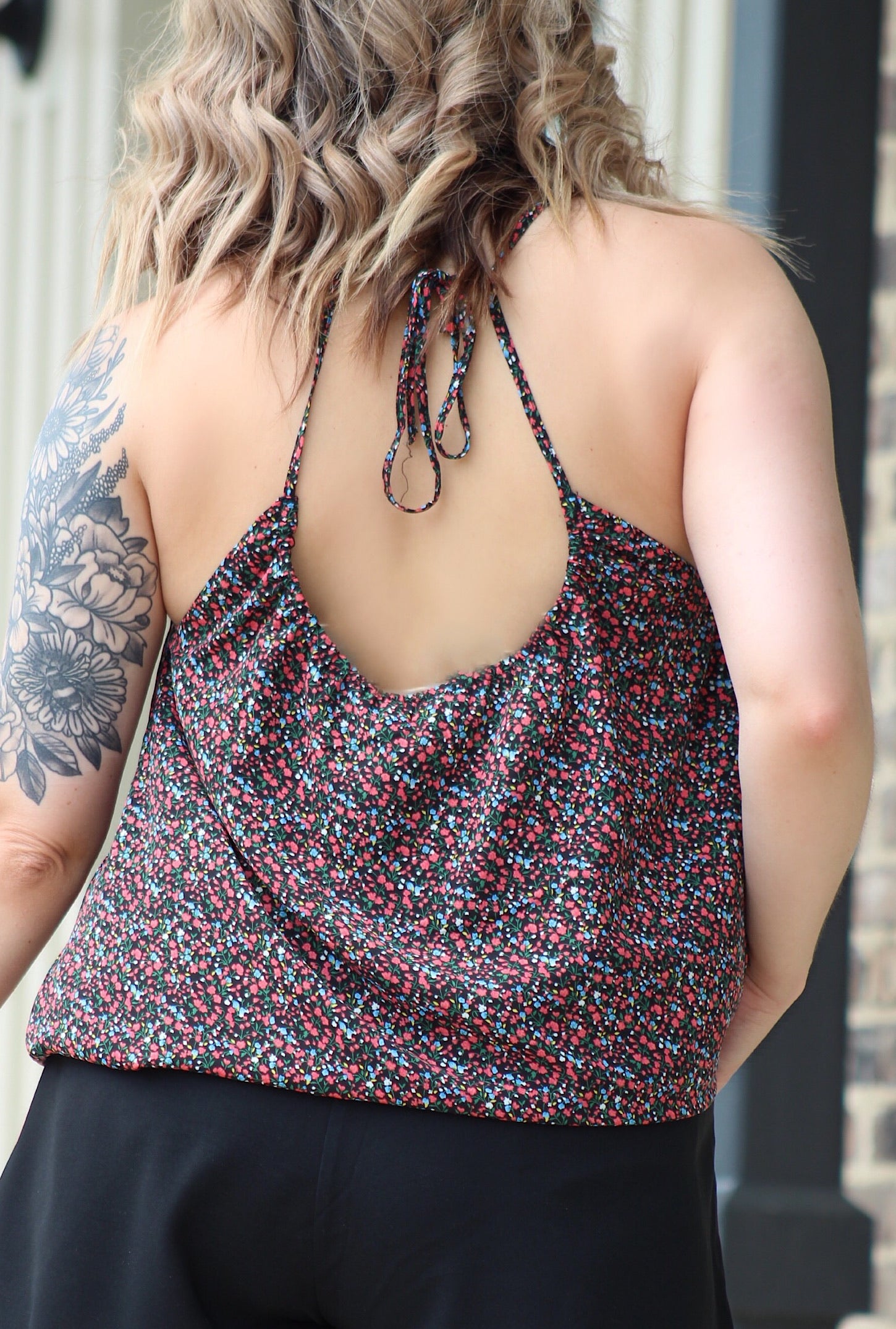 Pippa Floral Top - Bellamie Boutique