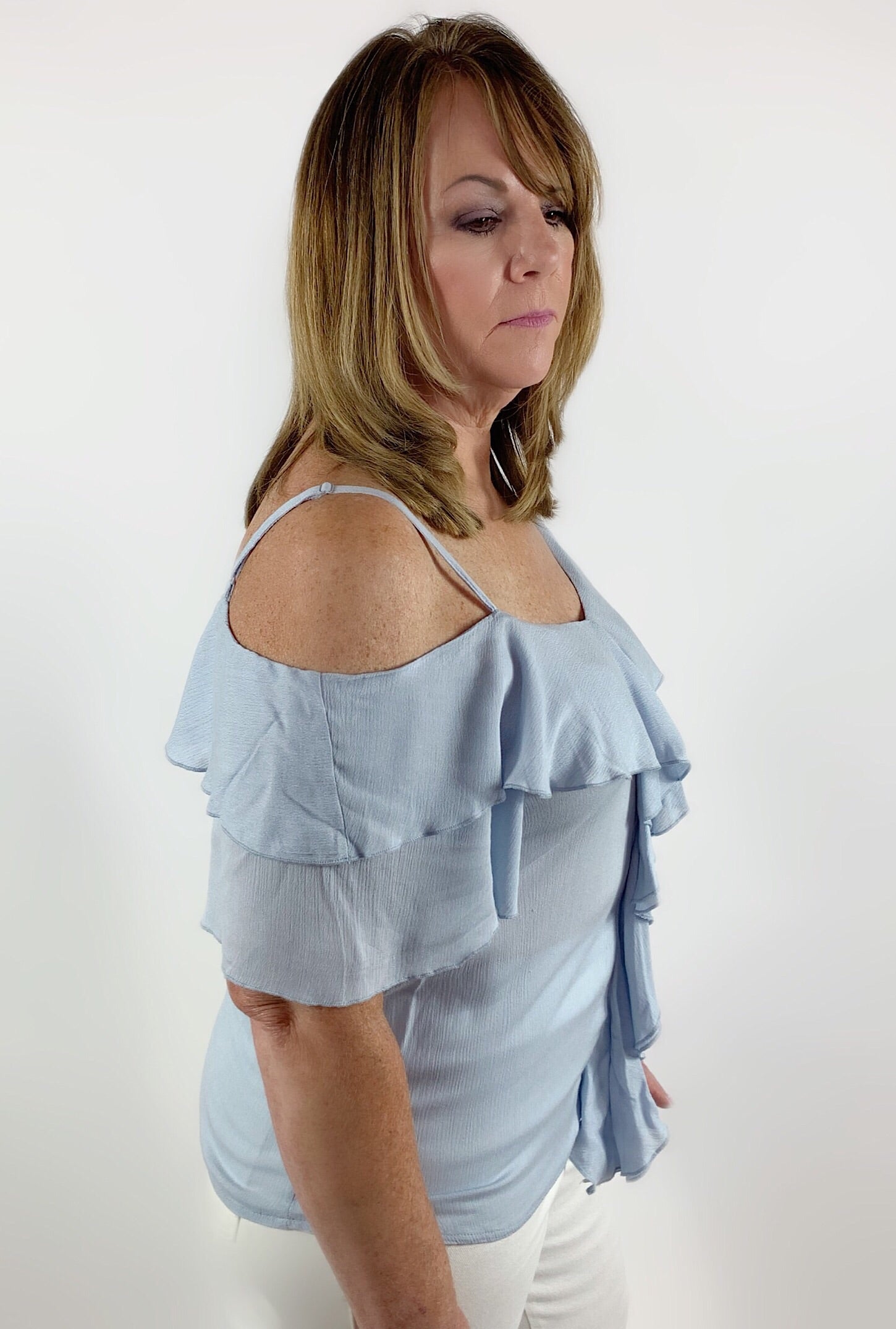 Bailey Blue Top - Bellamie Boutique