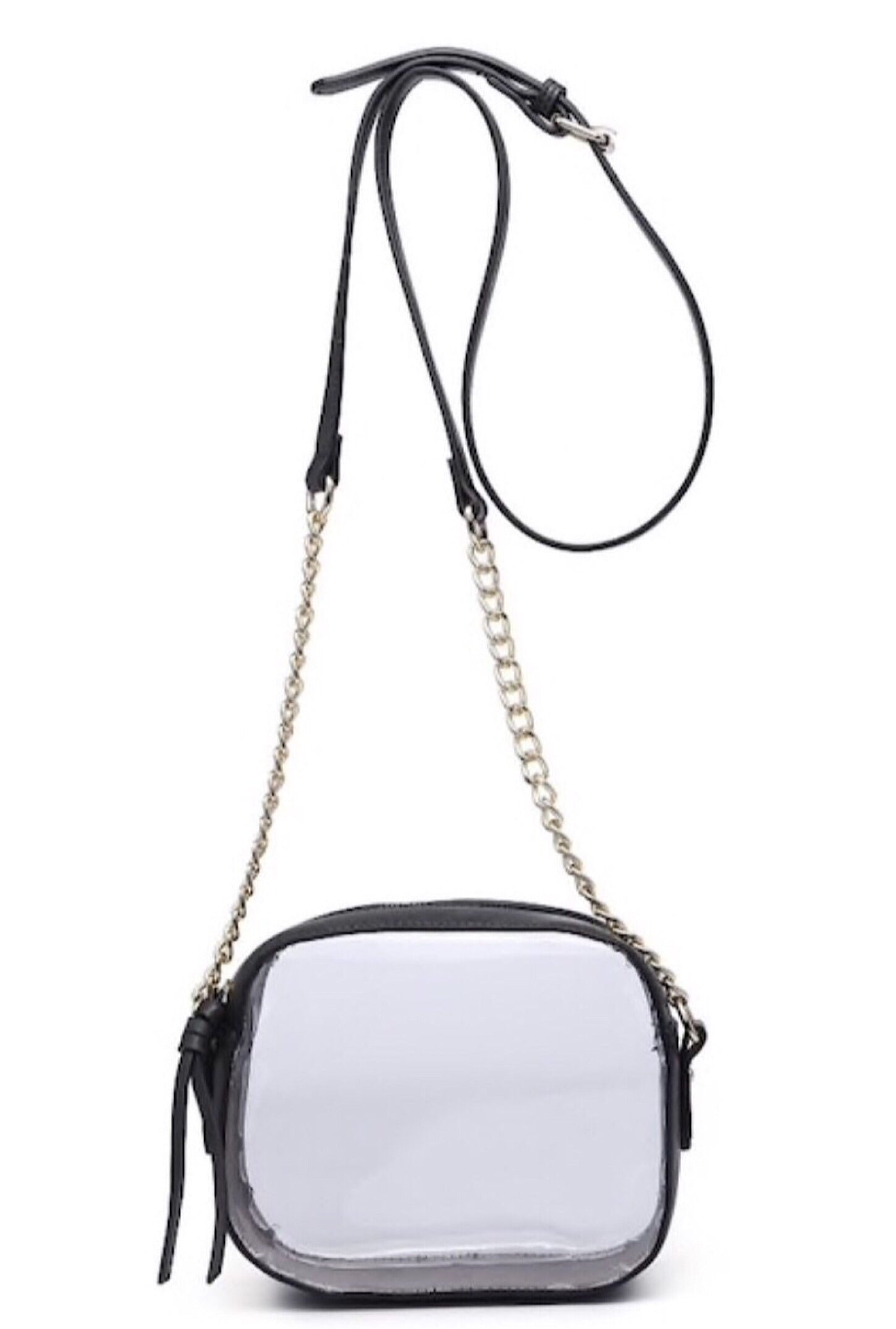 Black Clear Crossbody - Bellamie Boutique