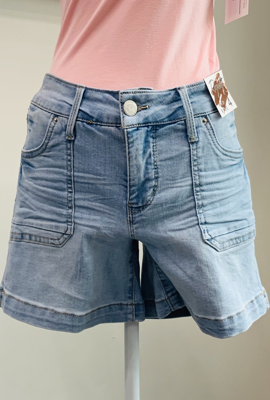 Patch Pocket Shorts - Bellamie Boutique