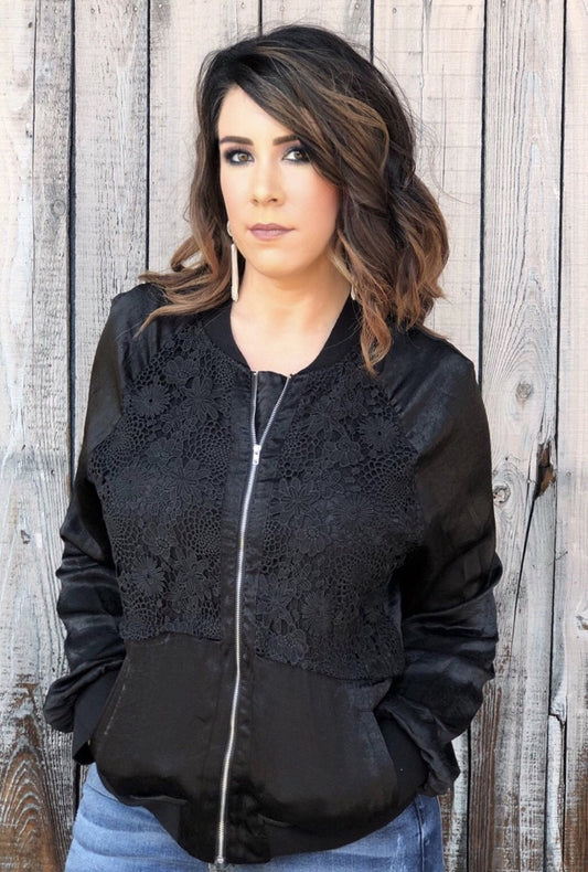 Bomber Babe Jacket - Bellamie Boutique