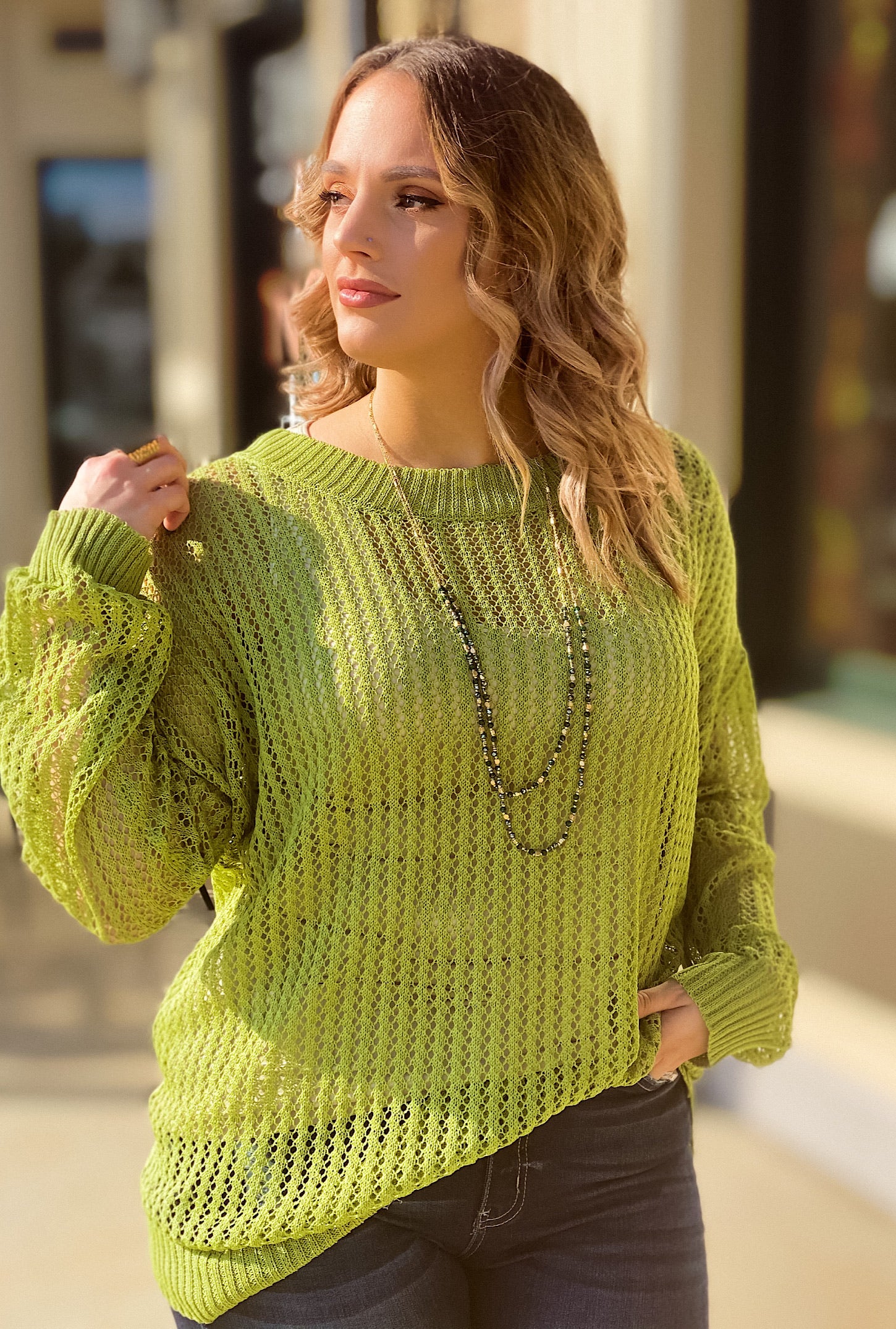 Elena Knit Sweater - Bellamie Boutique