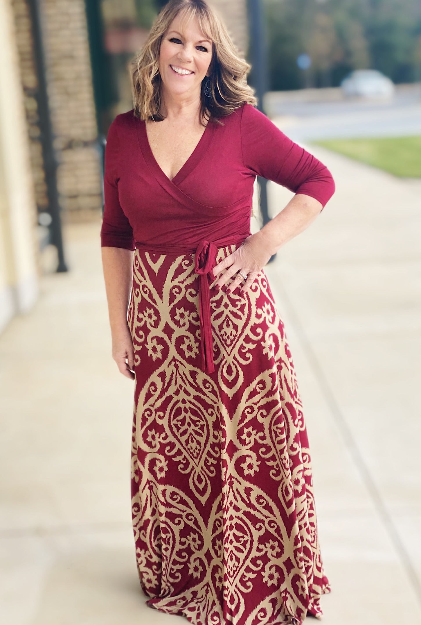 bellamie maxi dress Emily Floral Maxi Dress-White Bellamie Boutique
