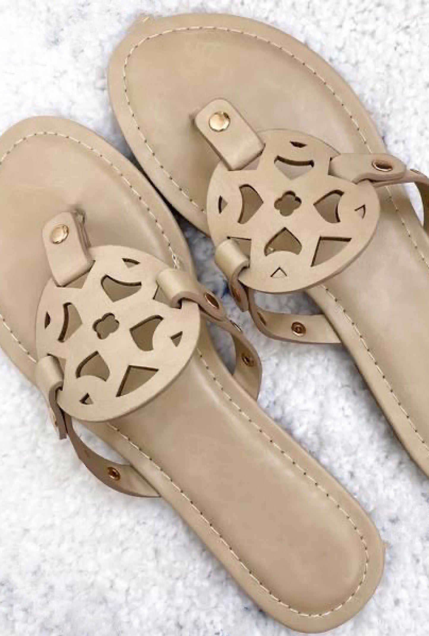 Always Right Sandals-Tan - Bellamie Boutique