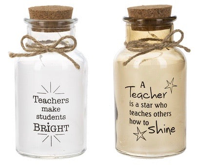 Teacher Twinkle Jar - Bellamie Boutique