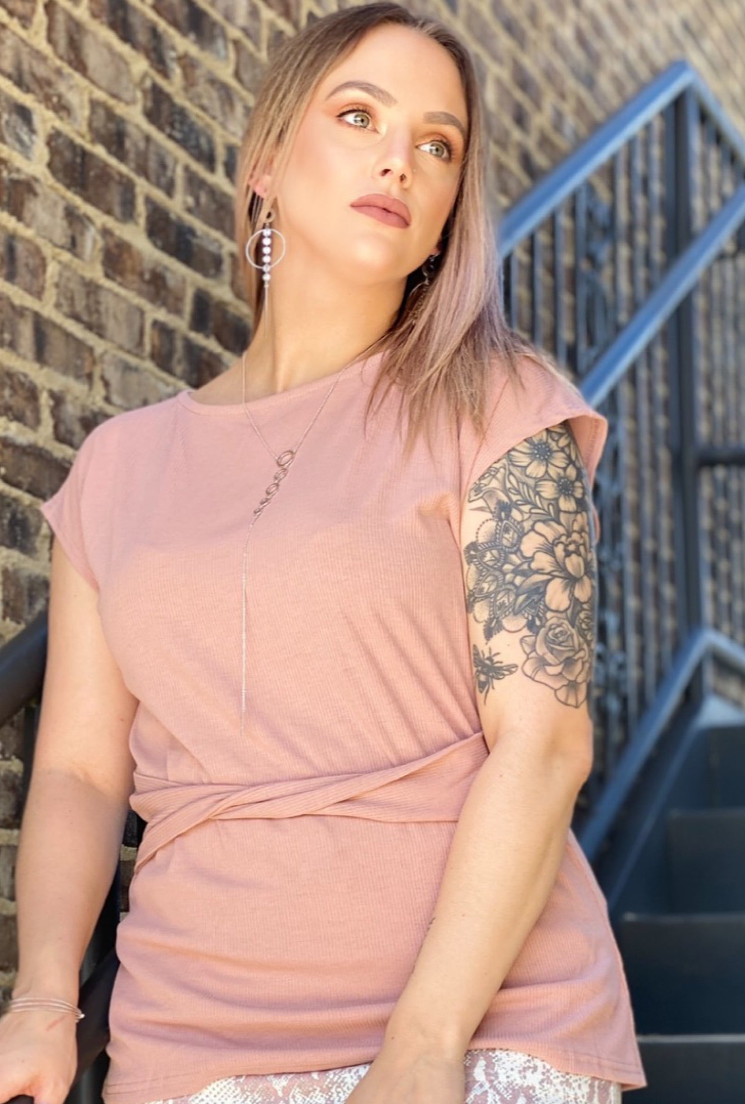 Remy Twist Top - Bellamie Boutique
